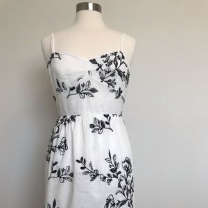 J Crew Cotton Embroidered Sundress